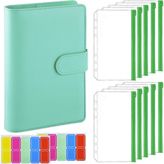 Budget Binder PU Leather Cover with Cash Envelopes - 6 Ring