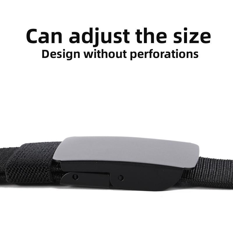 Men's Automatic Buckle Tape Belt Nylon Tactical Belt