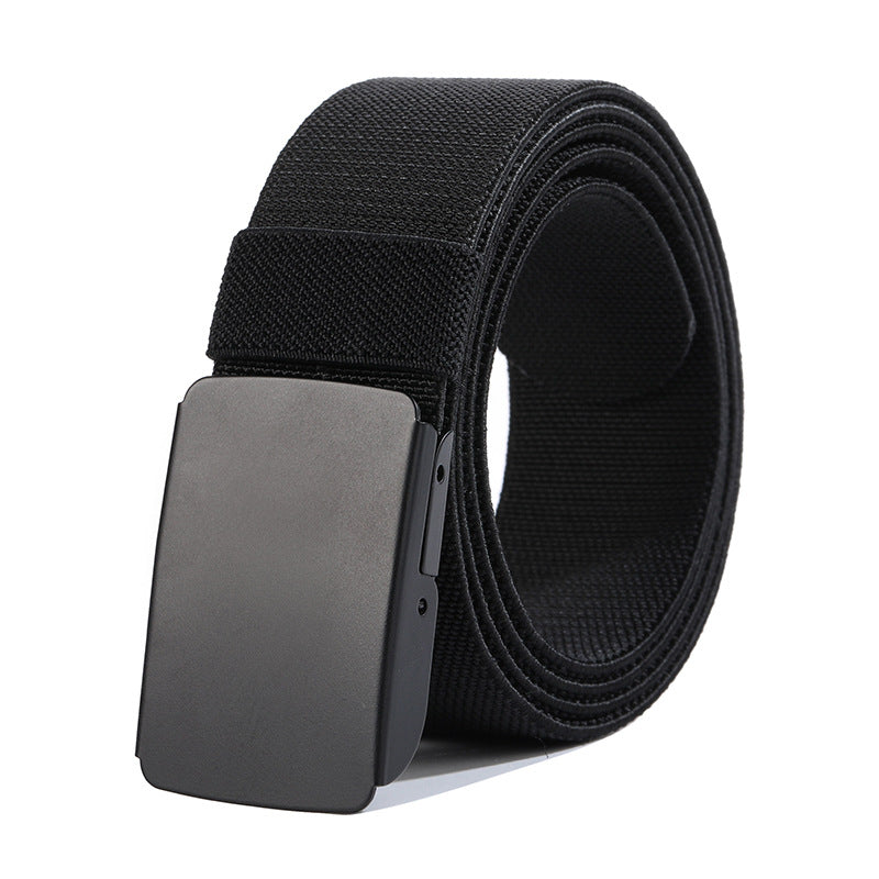 Men's Automatic Buckle Tape Belt Nylon Tactical Belt