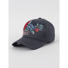 Y2K Flower Embroidery Baseball Cap Ice Silk Sun Hat Adjustable Dad Hats Women