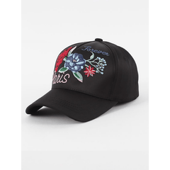 Y2K Flower Embroidery Baseball Cap Ice Silk Sun Hat Adjustable Dad Hats Women
