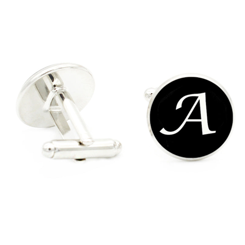 Men's A J Cufflinks, Suit Shirt Cuff Link Jewelry