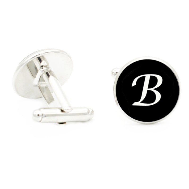 Men's A J Cufflinks, Suit Shirt Cuff Link Jewelry