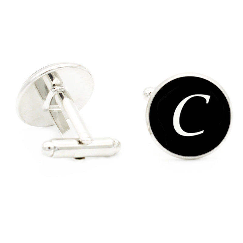 Men's A J Cufflinks, Suit Shirt Cuff Link Jewelry