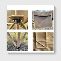 Portable Folding Chair for Camping & Fishing