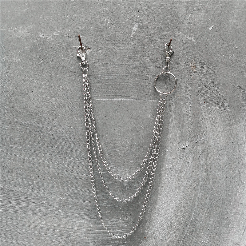 Metal Pant Chain Trousers Waist Link Wallet Key Chain Hip-hop Accessories