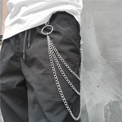 Metal Pant Chain Trousers Waist Link Wallet Key Chain Hip-hop Accessories