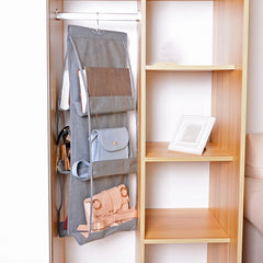 Clear Dustproof Handbag Storage Bag Non Woven Waterproof Organizer