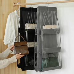Clear Dustproof Handbag Storage Bag Non Woven Waterproof Organizer