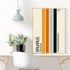 Modern Abstract Geometric Shapes Canvas Wall Art Set