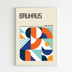 Modern Abstract Geometric Shapes Canvas Wall Art Set