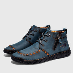 Men's Vintage Casual High Top Ankle Boots