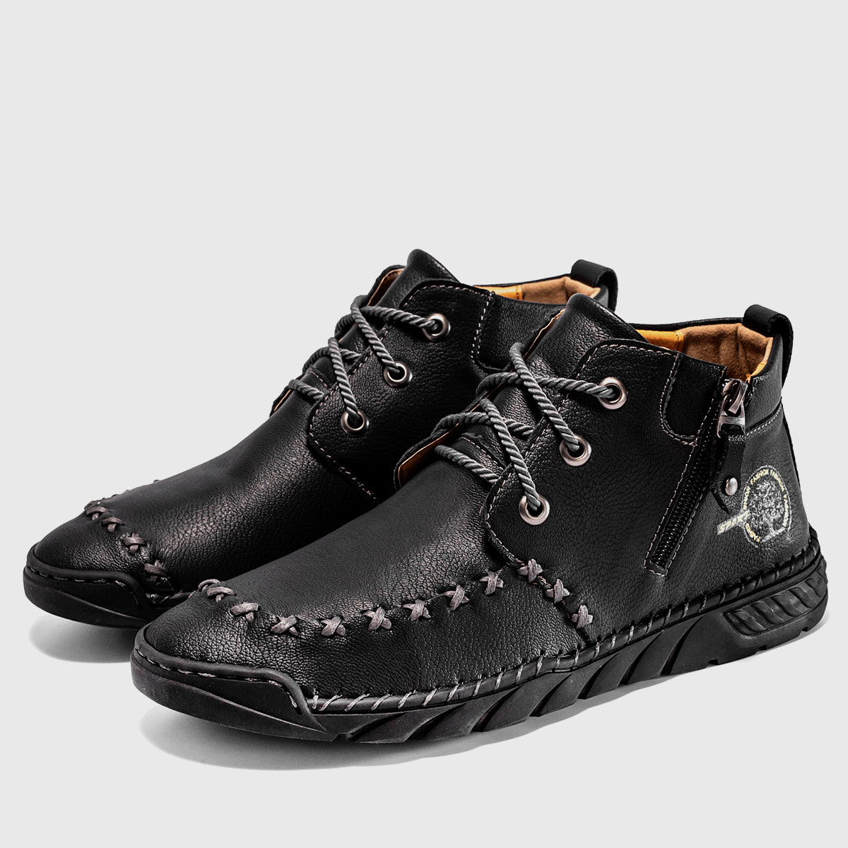 Men's Vintage Casual High Top Ankle Boots