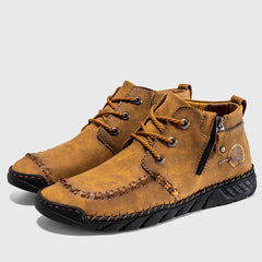 Men's Vintage Casual High Top Ankle Boots