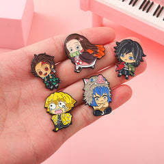 Girl's Anime COS Emblem Baking Paint Alloy Figure