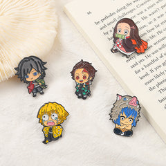 Girl's Anime COS Emblem Baking Paint Alloy Figure