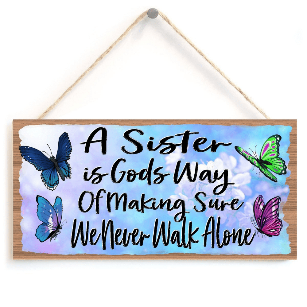 Sister Sign Bedroom Ornament Gift Bestie Gift