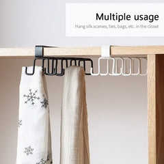 12 Hook Wall Mounted Storage Rack for Kitchen