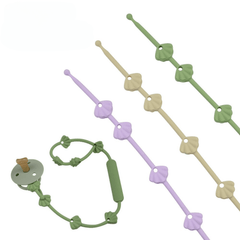 Silicone Pacifier Chain Teether Holder for Baby