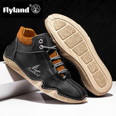 FLYLAND Men's Low Top Boots Wear resistant Outdoor Boots