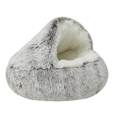 Semi Enclosed Dog Bed for Cozy Winter Nights