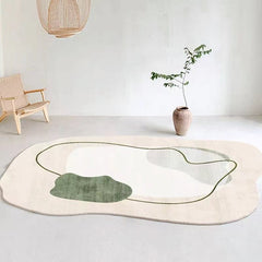 Shaggy Plush Carpet - Non Slip, Creative Simplicity - Ideal for Homestay