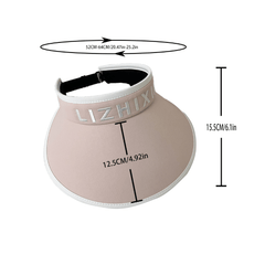 PVC Sun Hat UV Protection Outdoor Beach Hats for Women