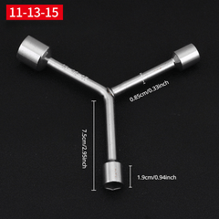 Y Type Triangle Wrench 8-19mm Manual Tool