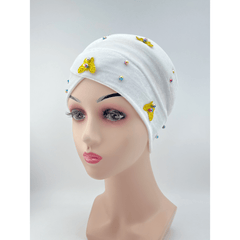 Velvet Turban Cap Head Wrap Chemo Hats For Women