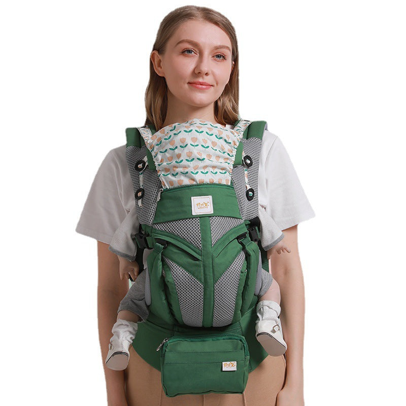 Baby Carrier Front & Back Dual Purpose Newborn Towel Hug Mother Baby Cotton