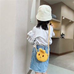 Kids Cartoon Rabbit Crossbody Bag Coin Purse for Girls