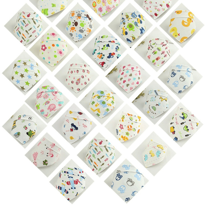 Baby Bibs Newborn Feeding Drool Bibs Unisex Teething Bibs