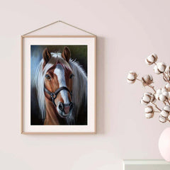 1pc Horse DIY 5D Diamond Painting Kit Wall Decor 20x30cm Frameless