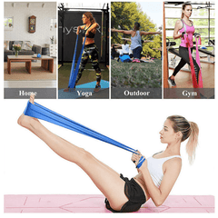 Resistance Band Yoga Strength Training Stretch Tension