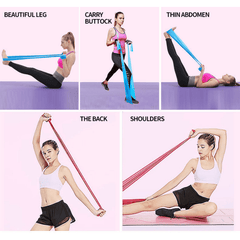Resistance Band Yoga Strength Training Stretch Tension