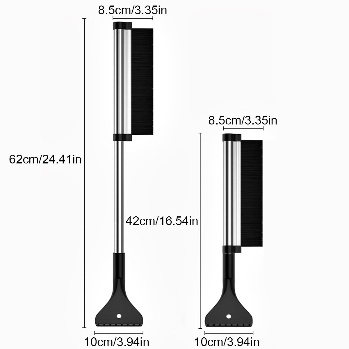 Retractable Snow Shovel Car Snow Removal Tool Ice Scraper