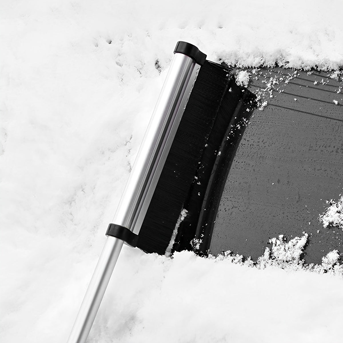 Retractable Snow Shovel Car Snow Removal Tool Ice Scraper
