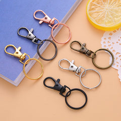 Durable Metal Rotary Keychain for Unique Jewelry Making