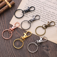 Durable Metal Rotary Keychain for Unique Jewelry Making