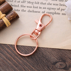Durable Metal Rotary Keychain for Unique Jewelry Making