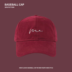 Adjustable Solid Baseball Cap for Outdoor Sports