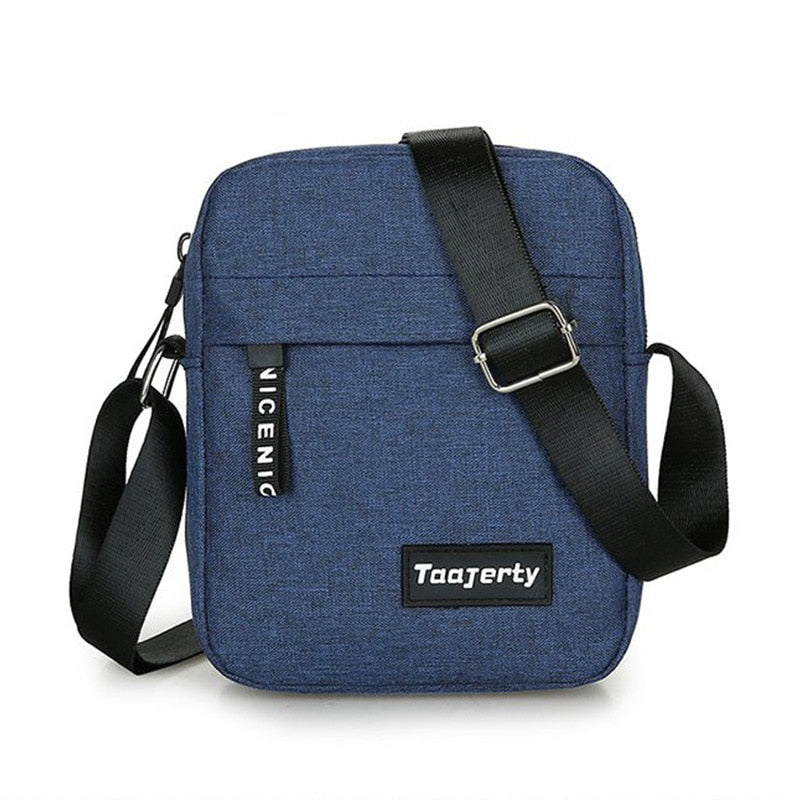 Retro Nylon Shoulder Bag for Outdoor Travel
