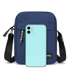 Retro Nylon Shoulder Bag for Outdoor Travel