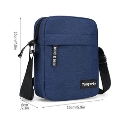 Retro Nylon Shoulder Bag for Outdoor Travel