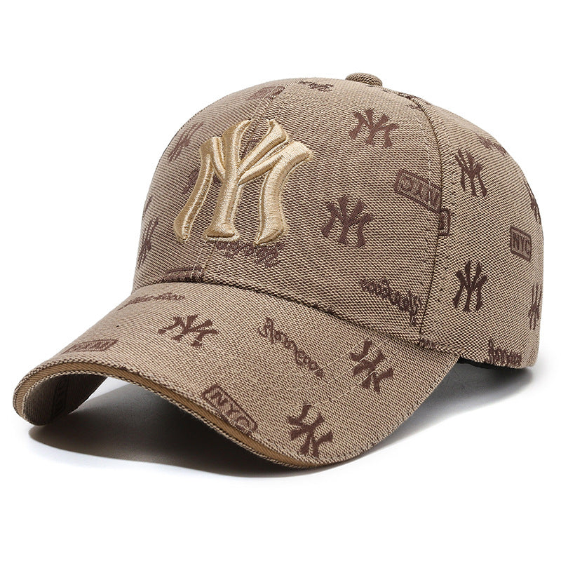 Vintage Embroidery Jacquard Baseball Cap Dad Hat Sun Hats