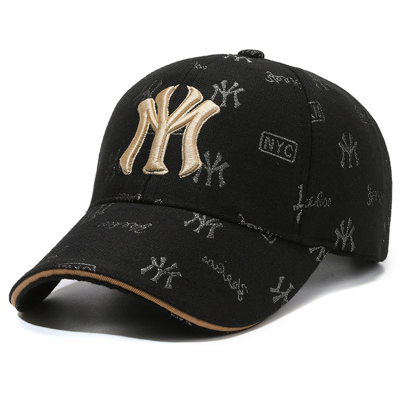 Vintage Embroidery Jacquard Baseball Cap Dad Hat Sun Hats