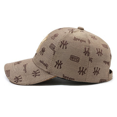 Vintage Embroidery Jacquard Baseball Cap Dad Hat Sun Hats