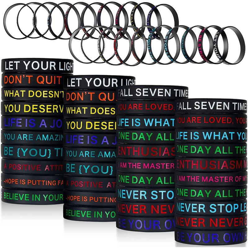 Stylish Silicone Bracelets for Confidence & Style