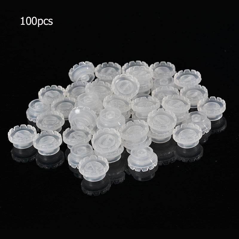 100pcs Eyelash Extension Glue Holder Flower Cups Volume Lashes Fan Blossom Cups