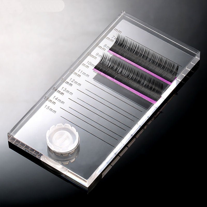 100pcs Eyelash Extension Glue Holder Flower Cups Volume Lashes Fan Blossom Cups